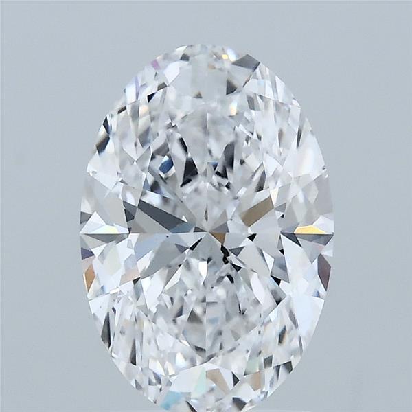 2.04 Carat Oval Shaped, Excellent Cut, D Color, VVS2 Clarity, IGI Certified Lab Grown Diamond