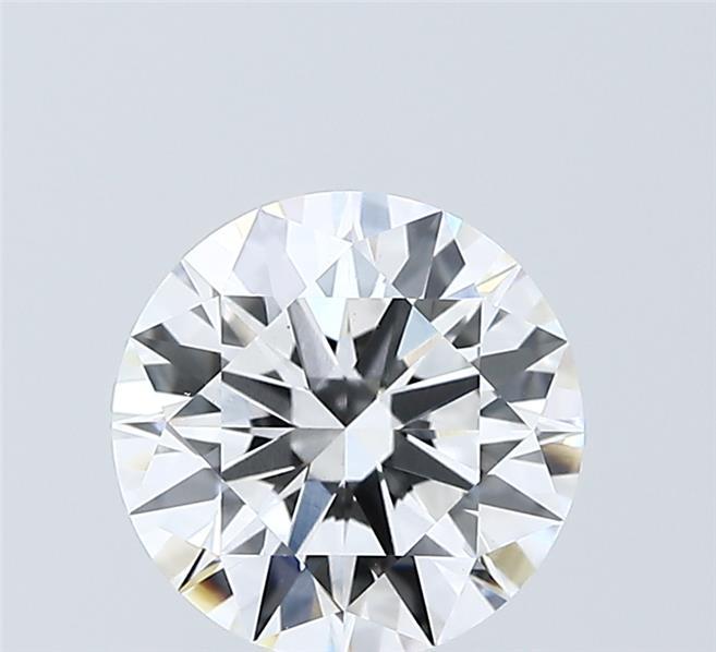 2.03 Carat Round Shaped, Ideal Cut, E Color, VVS2 Clarity, IGI Certified Lab Grown Diamond