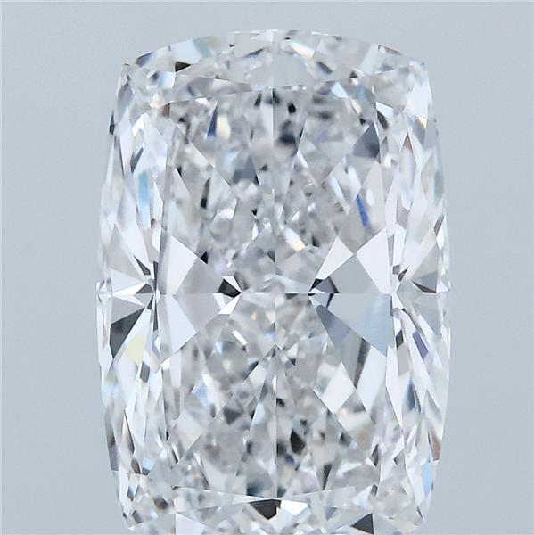5.01 Carat Cushion Shaped, Ideal Cut, E Color, VVS1 Clarity, IGI Certified Lab Grown Diamond