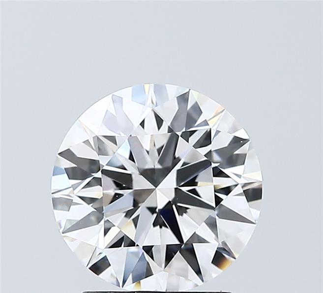 2.04 Carat Round Shaped, Ideal Cut, E Color, VVS2 Clarity, IGI Certified Lab Grown Diamond