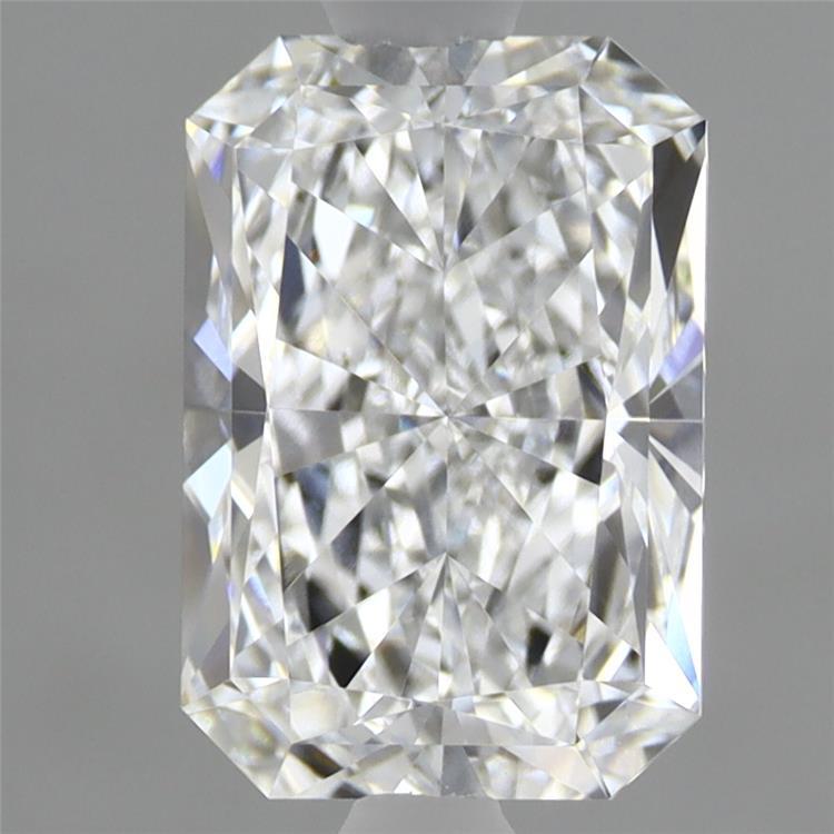 1.98 Carat Radiant Shaped, Ideal Cut, E Color, VVS1 Clarity, IGI Certified Lab Grown Diamond