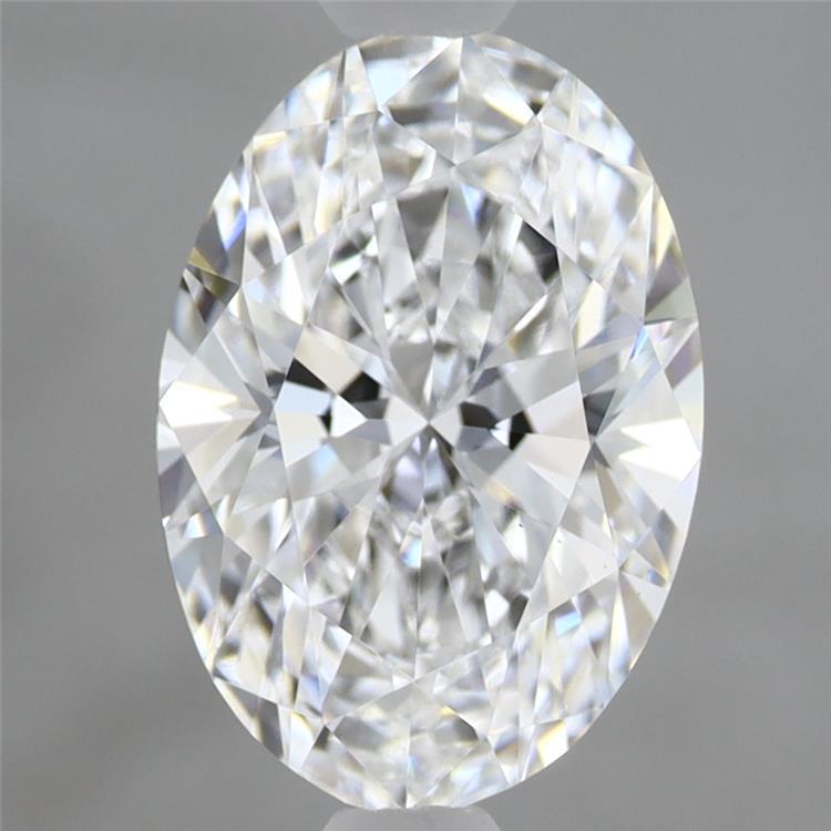 2.06 Carat Oval Shaped, Ideal Cut, D Color, VS1 Clarity, IGI Certified Lab Grown Diamond