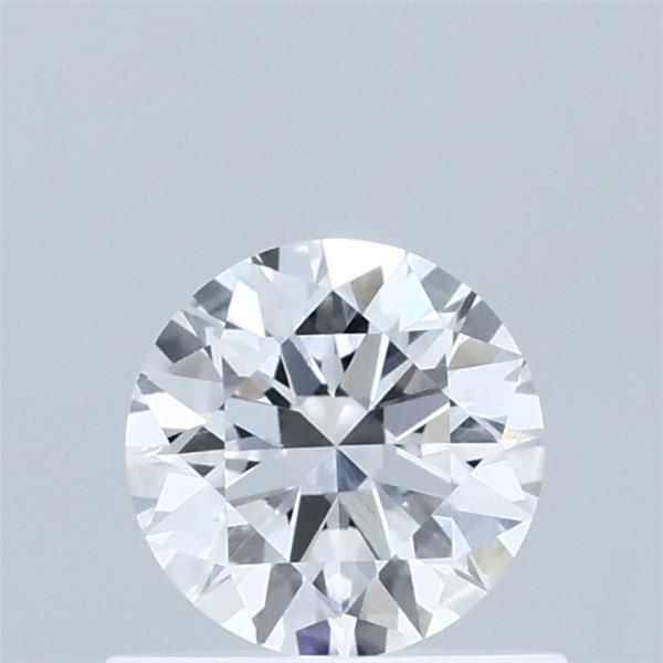 0.58 Carat Round Shaped, Excellent Cut, E Color, VS1 Clarity, IGI Certified Lab Grown Diamond
