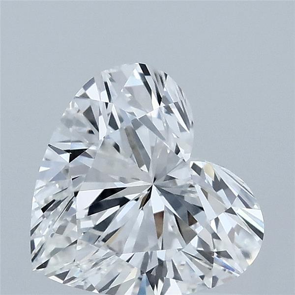 1.40 Carat Heart Shaped, Ideal Cut, E Color, VVS2 Clarity, IGI Certified Lab Grown Diamond