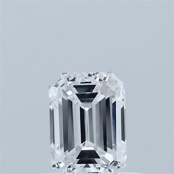 0.51 Carat Emerald Shaped, Very Good Cut, D Color, VS1 Clarity, IGI Certified Lab Grown Diamond