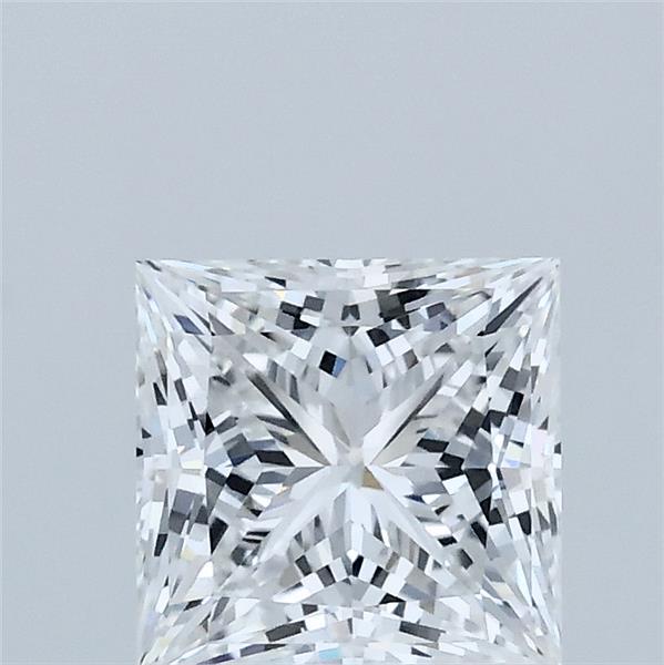 1.34 Carat Princess Shaped, Ideal Cut, D Color, VVS2 Clarity, IGI Certified Lab Grown Diamond