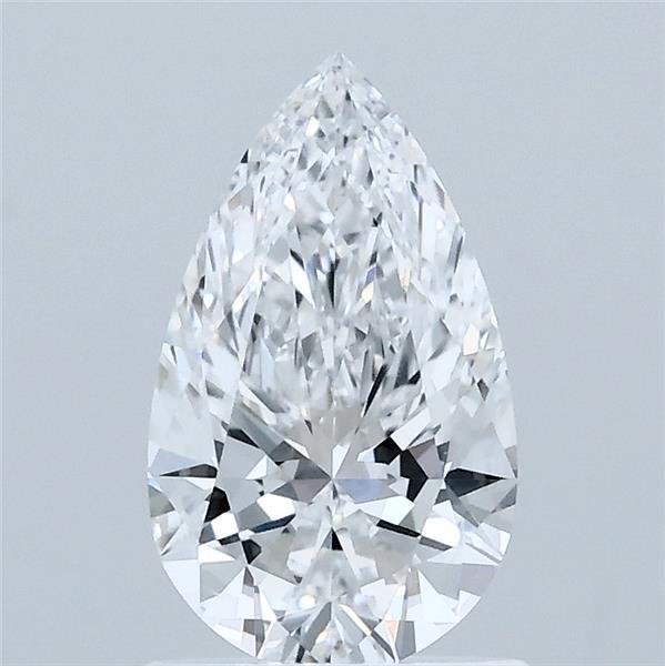 1.07 Carat Pear Shaped, Ideal Cut, E Color, VVS2 Clarity, IGI Certified Lab Grown Diamond