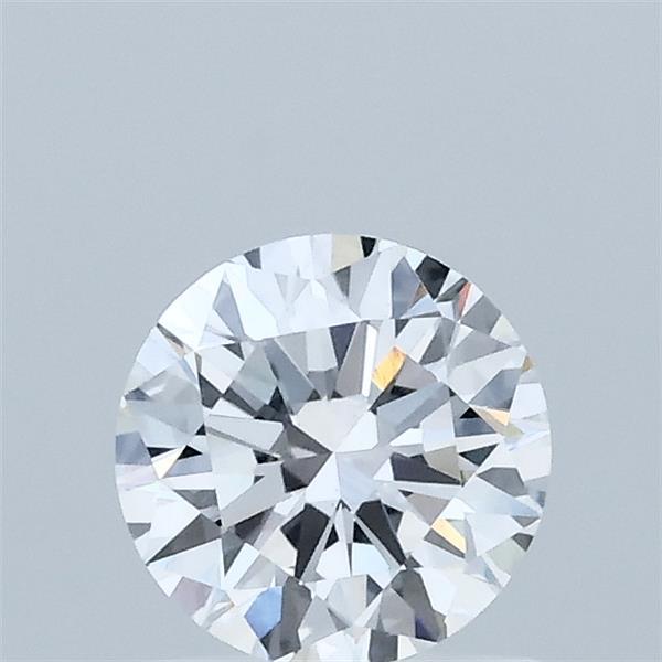 0.70 Carat Round Shaped, Very Good Cut, D Color, VVS2 Clarity, IGI Certified Lab Grown Diamond