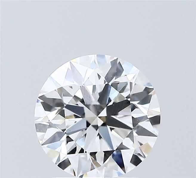 2.02 Carat Round Shaped, Excellent Cut, E Color, VVS2 Clarity, IGI Certified Lab Grown Diamond
