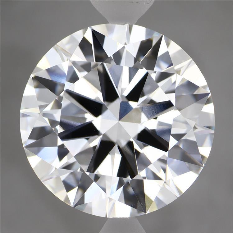 8.03 Carat Round Shaped, Excellent Cut, F Color, VVS2 Clarity, IGI Certified Lab Grown Diamond