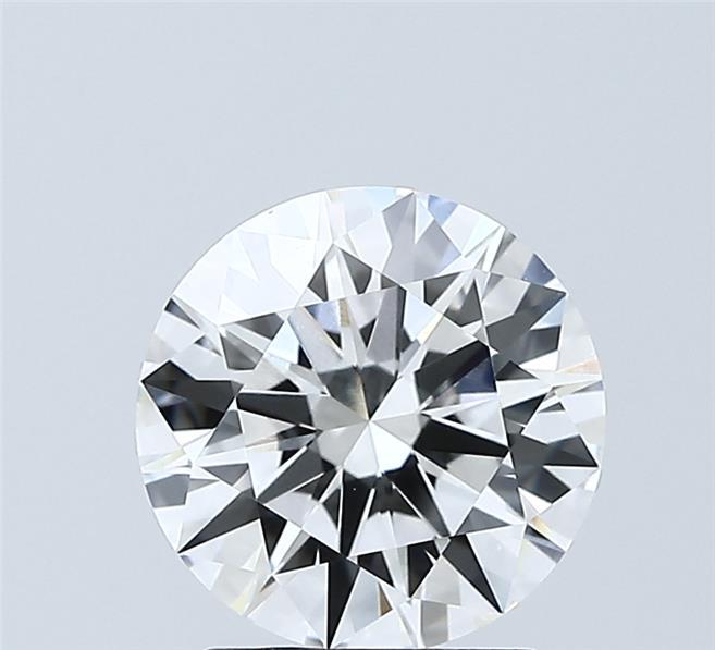 2.01 Carat Round Shaped, Excellent Cut, E Color, VVS2 Clarity, IGI Certified Lab Grown Diamond