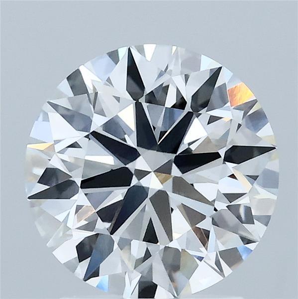 2.01 Carat Round Shaped, Ideal Cut, F Color, VVS2 Clarity, IGI Certified Lab Grown Diamond