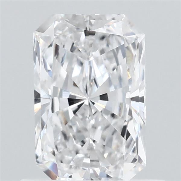 0.80 Carat Radiant Shaped, Excellent Cut, D Color, VS1 Clarity, IGI Certified Lab Grown Diamond