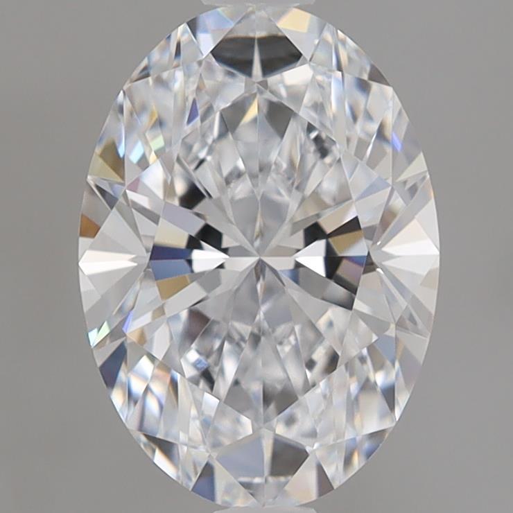 1.52 Carat Oval Shaped, Ideal Cut, E Color, IF Clarity, IGI Certified Lab Grown Diamond