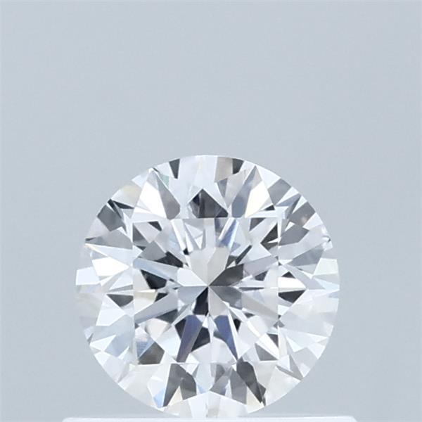 0.57 Carat Round Shaped, Very Good Cut, E Color, VVS2 Clarity, IGI Certified Lab Grown Diamond