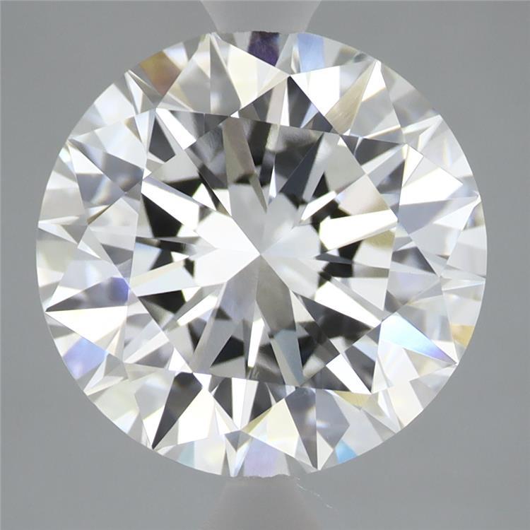 4.35 Carat Round Shaped, Excellent Cut, E Color, VVS2 Clarity, IGI Certified Lab Grown Diamond