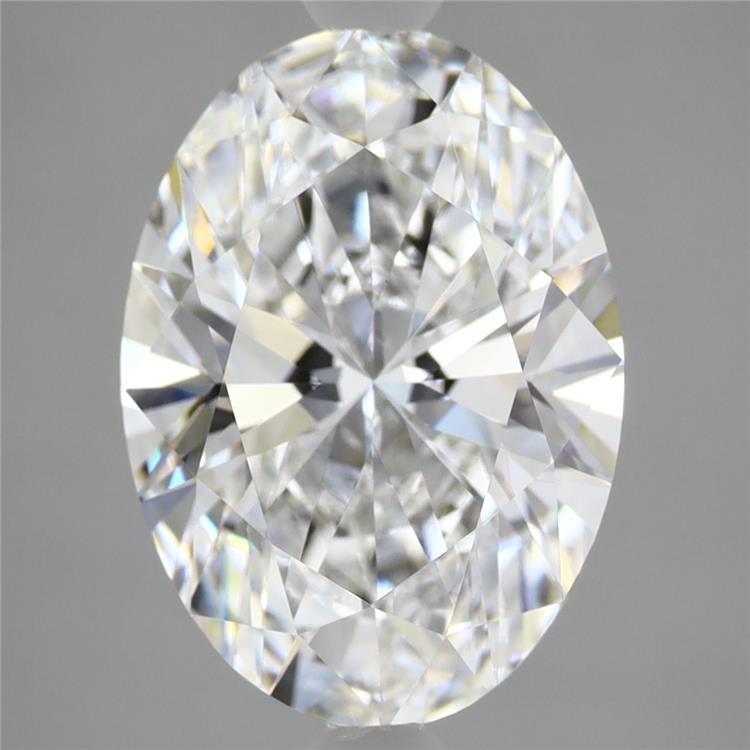 3.58 Carat Oval Shaped, Ideal Cut, D Color, VVS2 Clarity, IGI Certified Lab Grown Diamond
