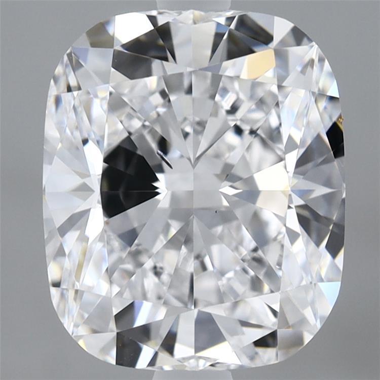 3.03 Carat Cushion Shaped, Ideal Cut, D Color, SI1 Clarity, IGI Certified Lab Grown Diamond