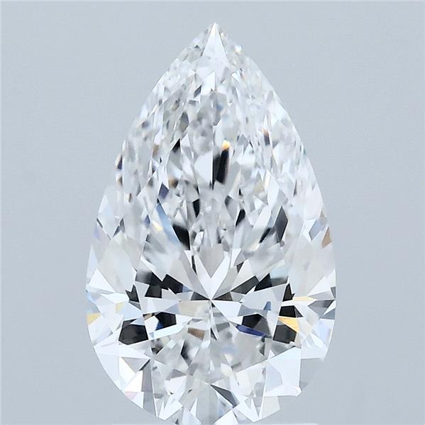 2.09 Carat Pear Shaped, Ideal Cut, E Color, VVS2 Clarity, IGI Certified Lab Grown Diamond