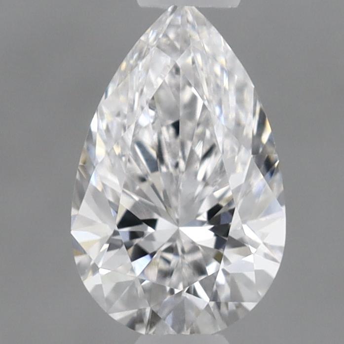 0.70 Carat Pear Shaped, Excellent Cut, D Color, VVS2 Clarity, IGI Certified Lab Grown Diamond