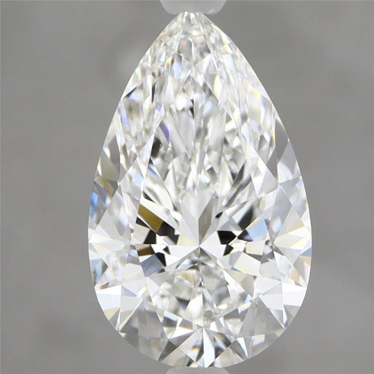 2.08 Carat Pear Shaped, Ideal Cut, E Color, VVS1 Clarity, IGI Certified Lab Grown Diamond