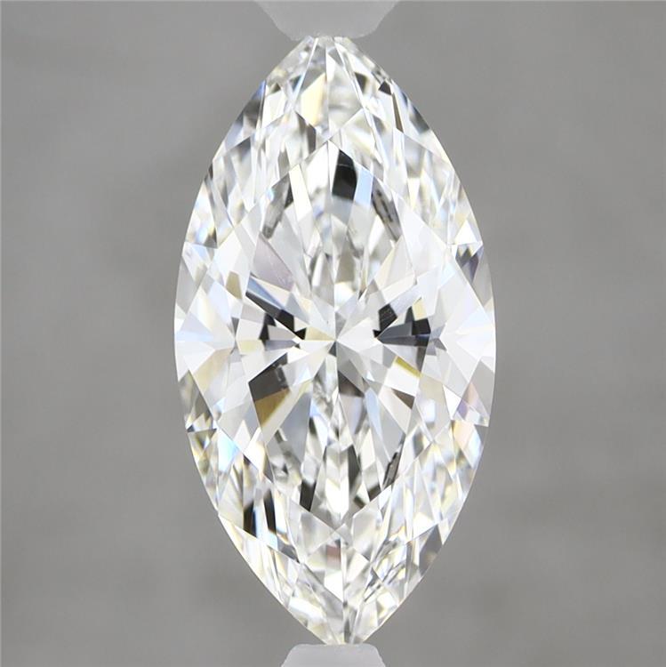 2.08 Carat Marquise Shaped, Ideal Cut, E Color, VVS2 Clarity, IGI Certified Lab Grown Diamond
