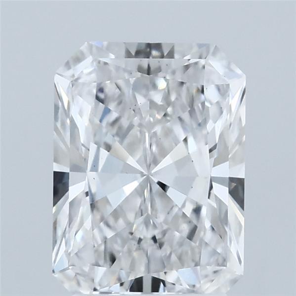 2.01 Carat Radiant Shaped, Ideal Cut, D Color, VS1 Clarity, IGI Certified Lab Grown Diamond