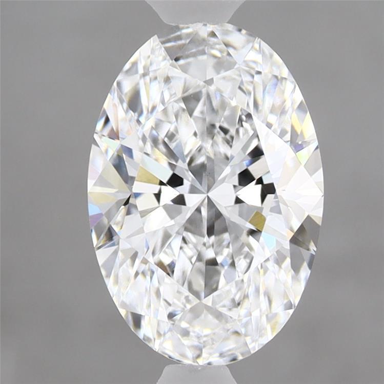 1.89 Carat Oval Shaped, Ideal Cut, D Color, VVS2 Clarity, IGI Certified Lab Grown Diamond