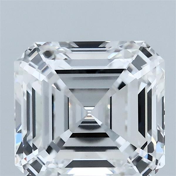 2.08 Carat Asscher Shaped, Ideal Cut, E Color, VS1 Clarity, IGI Certified Lab Grown Diamond
