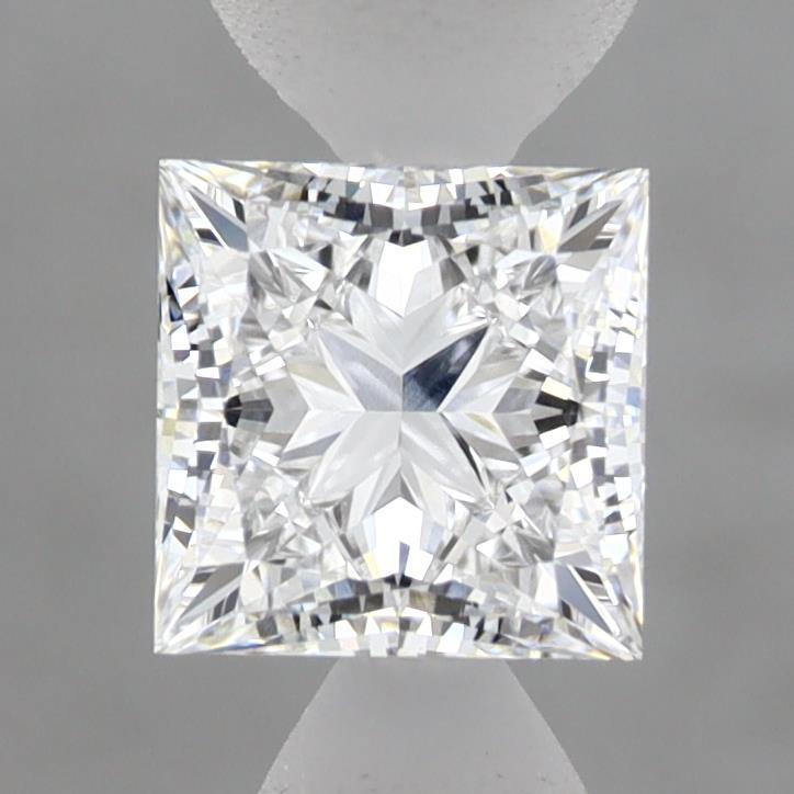 1.10 Carat Princess Shaped, Ideal Cut, E Color, VVS2 Clarity, IGI Certified Lab Grown Diamond
