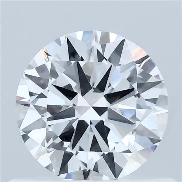 0.57 Carat Round Shaped, Excellent Cut, D Color, VVS2 Clarity, IGI Certified Lab Grown Diamond