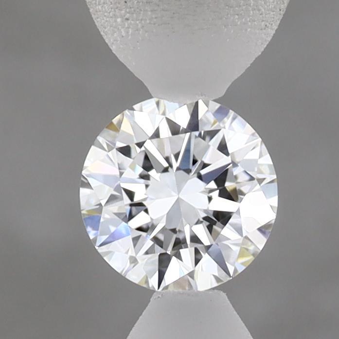 0.49 Carat Round Shaped, Excellent Cut, D Color, VVS2 Clarity, IGI Certified Lab Grown Diamond