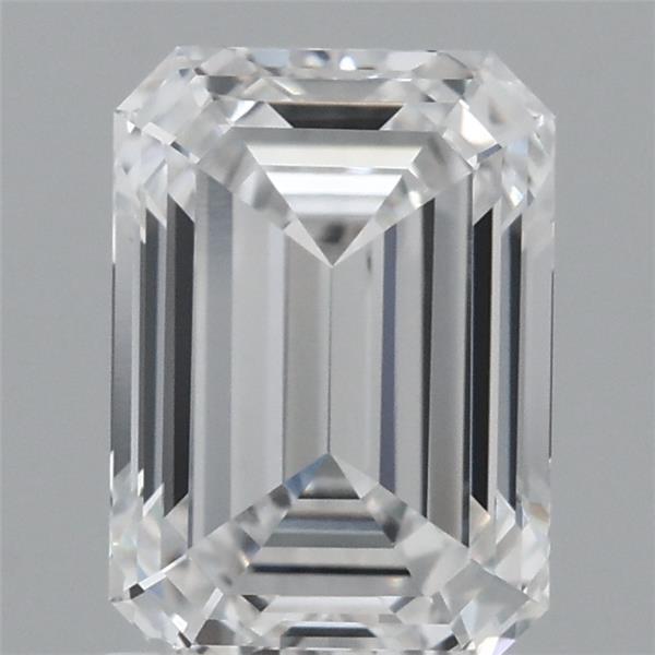 1.44 Carat Emerald Shaped, Ideal Cut, D Color, VVS1 Clarity, IGI Certified Lab Grown Diamond