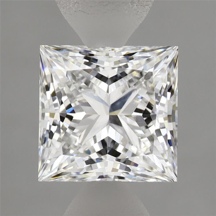 1.59 Carat Princess Shaped, Ideal Cut, E Color, VVS2 Clarity, IGI Certified Lab Grown Diamond