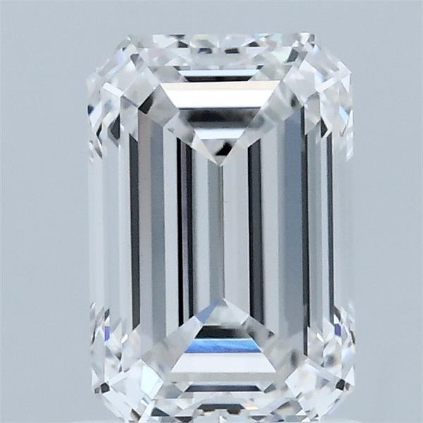 1.54 Carat Emerald Shaped, Ideal Cut, E Color, VVS2 Clarity, IGI Certified Lab Grown Diamond