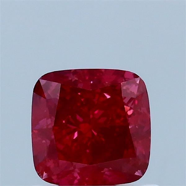 1.04 Carat Cushion Shaped, Ideal Cut, FANCY VIVID PINK Color, VS1 Clarity, IGI Certified Lab Grown Diamond