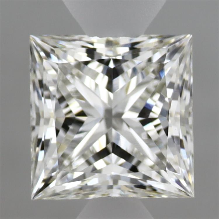 1.57 Carat Princess Shaped, Ideal Cut, G Color, VVS2 Clarity, IGI Certified Lab Grown Diamond