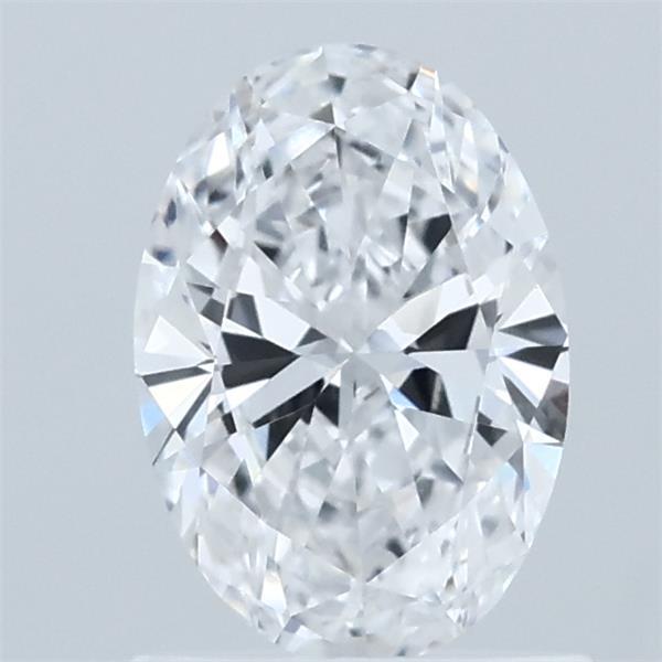 0.91 Carat Oval Shaped, Excellent Cut, D Color, VVS2 Clarity, IGI Certified Lab Grown Diamond
