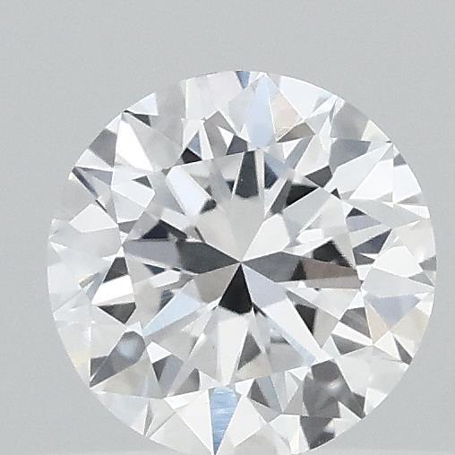 0.41 Carat Round Shaped, Excellent Cut, D Color, VVS2 Clarity, IGI Certified Lab Grown Diamond