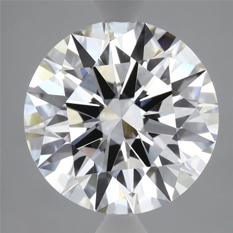 4.66 Carat Round Shaped, Ideal Cut, E Color, VVS2 Clarity, IGI Certified Lab Grown Diamond