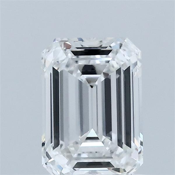 1.02 Carat Emerald Shaped, Ideal Cut, D Color, VVS2 Clarity, IGI Certified Lab Grown Diamond