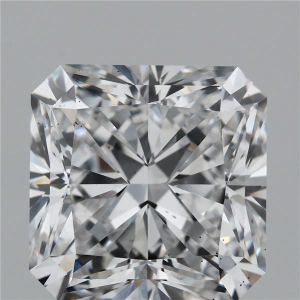 8.07 Carat Radiant Shaped, Ideal Cut, E Color, VS2 Clarity, IGI Certified Lab Grown Diamond