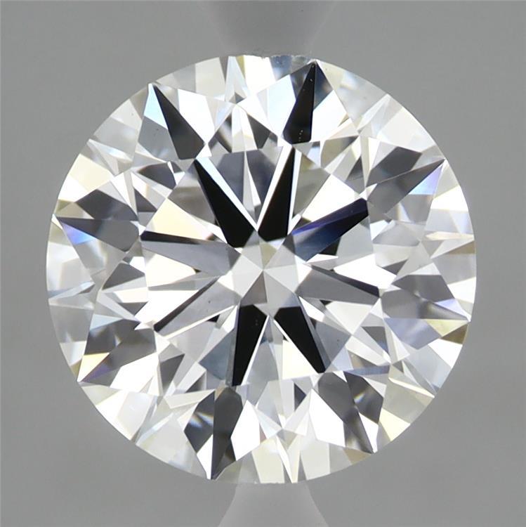 2.84 Carat Round Shaped, Ideal Cut, E Color, VVS2 Clarity, IGI Certified Lab Grown Diamond