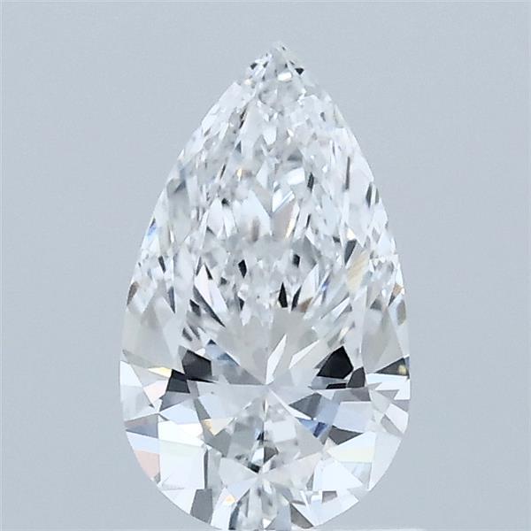 0.71 Carat Pear Shaped, Ideal Cut, E Color, VS1 Clarity, IGI Certified Lab Grown Diamond