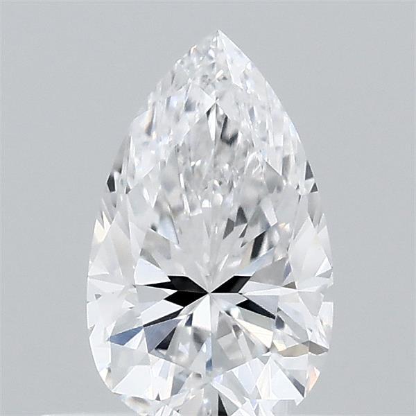 0.47 Carat Pear Shaped, Very Good Cut, D Color, VVS2 Clarity, IGI Certified Lab Grown Diamond
