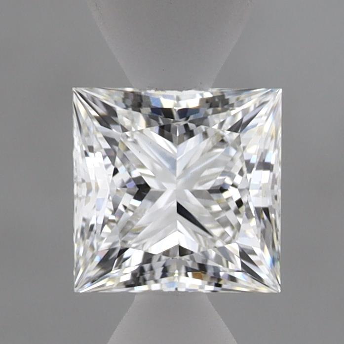 0.90 Carat Princess Shaped, Ideal Cut, E Color, VS1 Clarity, IGI Certified Lab Grown Diamond