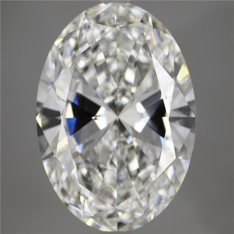 6.02 Carat Oval Shaped, Excellent Cut, F Color, VVS2 Clarity, IGI Certified Lab Grown Diamond