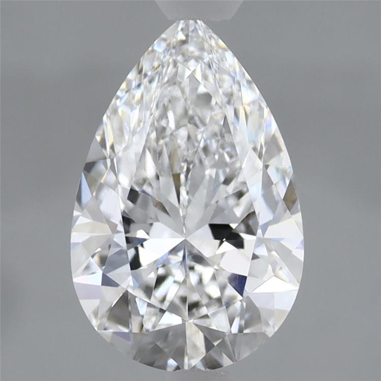 1.86 Carat Pear Shaped, Ideal Cut, D Color, VS1 Clarity, IGI Certified Lab Grown Diamond