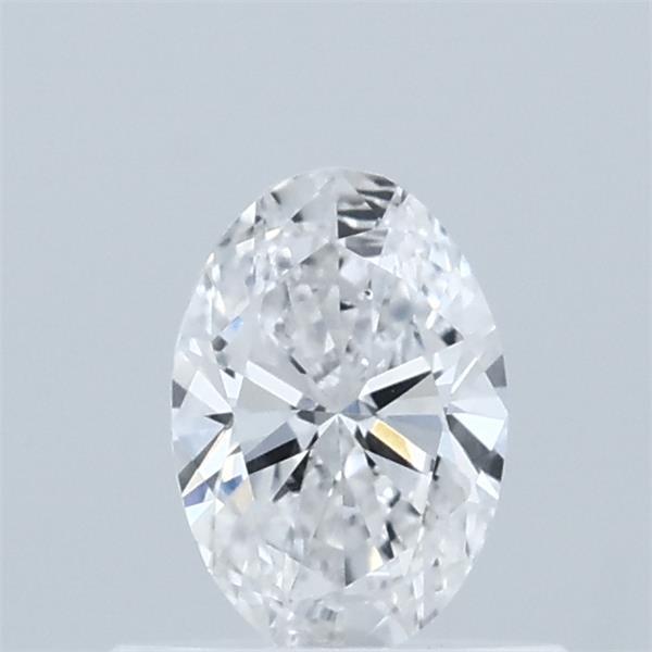 0.47 Carat Oval Shaped, Ideal Cut, D Color, VVS2 Clarity, IGI Certified Lab Grown Diamond