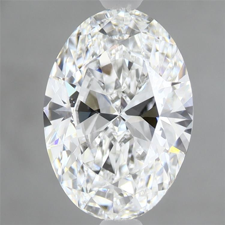 2.01 Carat Oval Shaped, Ideal Cut, D Color, VVS1 Clarity, IGI Certified Lab Grown Diamond